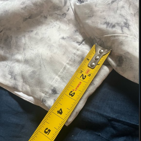 Lululemon Flat Front Relaxed HR Short in "Aquila Rhino Grey Multi "- size 14 - Picture 6 of 7